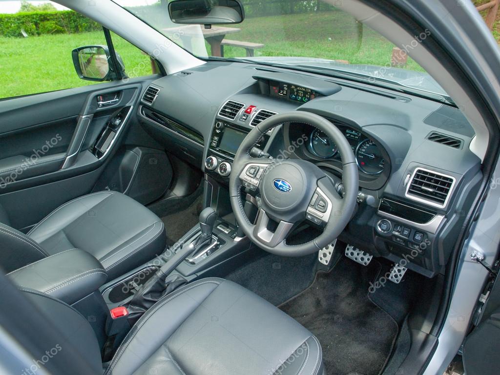 Subaru Forester 2 0 Xt 2016 Interior Stock Editorial Photo