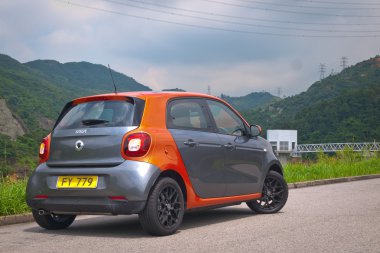 Smart forfour 2016 Test sürücü gün