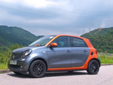 Smart forfour 2016 Test sürücü gün