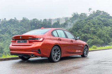 Hong Kong, Çin 31 Ağustos 2020: BMW TE3 2020 Test Sürüşü Günü 31 Ağustos 2020, Hong Kong.