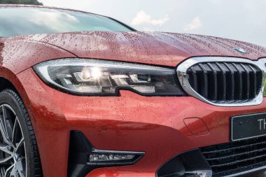 Hong Kong, Çin 31 Ağustos 2020: BMW TE3 2020 Test Sürüşü Günü 31 Ağustos 2020, Hong Kong.