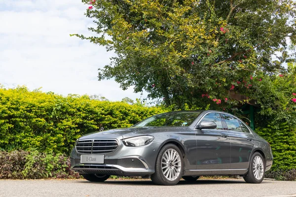 Hong Kong Čína Října 2020 Mercedes Benz Class 2020 Test — Stock fotografie