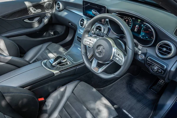 Hong Kong Cina Ottobre 2020 Mercedes Benz Class 2020 Interior — Foto Stock