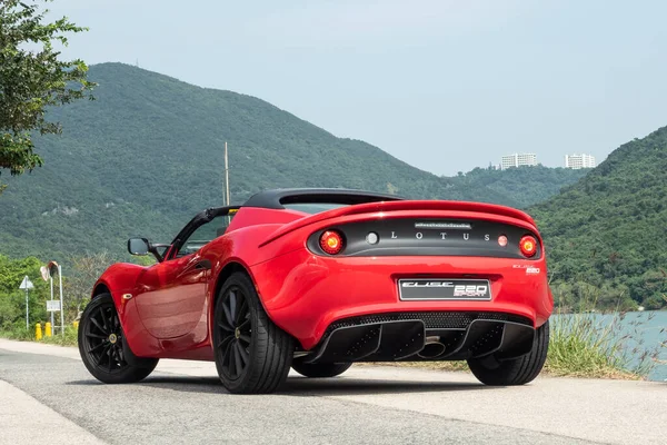 Hong Kong Çin Kasım 2020 Lotus Elise Spor 220 Test — Stok fotoğraf