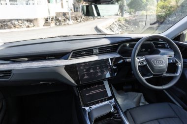 Hong Kong, Çin 18 Kasım 2020: Audi e-tron Sportback 2020 İç İşleri 18 Kasım 2020, Hong Kong.