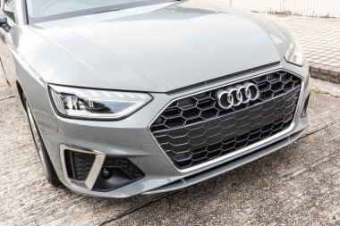 Hong Kong, Çin 24 Kasım 2020: Audi A4 Avant 2020 Test Sürüşü 24 Kasım 2020.