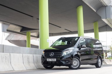 Hong Kong, Çin 1 Mart 2021: Mercedes-Benz Vito 110 CDI Test Günü 1 Mart 2021.