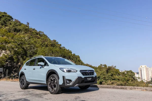 Hongkong China Februar 2021 Subaru Test Drive Day Februar 2021 — Stockfoto