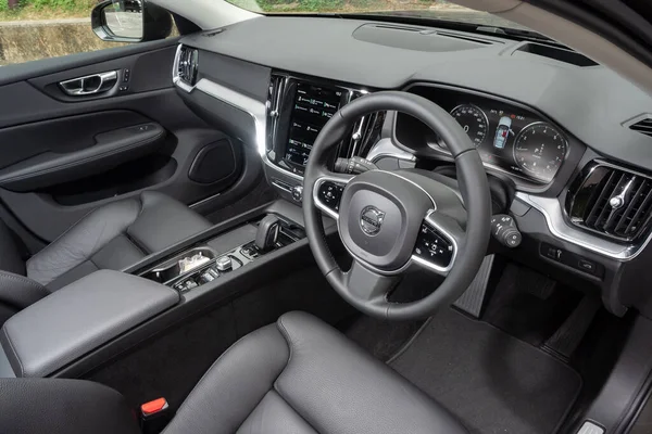 Hong Kong China Marzo 2021 Volvo V60 Interior Marzo 2021 — Foto de Stock