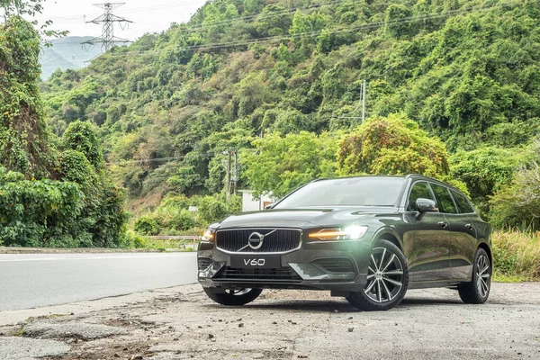 Hong Kong China Marzo 2021 Volvo V60 Test Drive Day — Foto de Stock