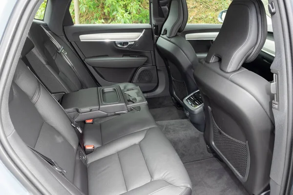 Hong Kong Chine Avril 2021 Volvo S90 Interior Avril 2021 — Photo