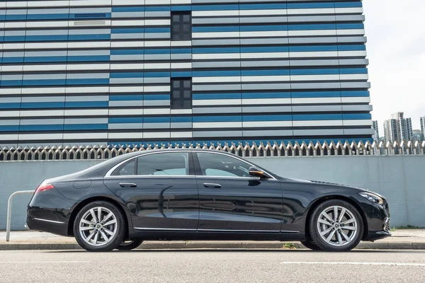 Hong Kong China May 2021 Mercedes Benz S450 4Matic Test — Foto de Stock