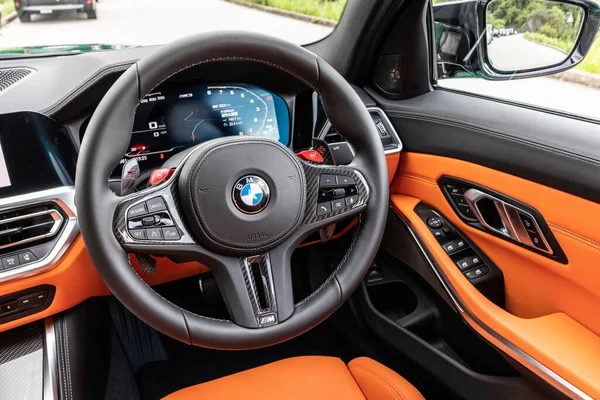 Hong Kong Chine Juin 2021 Bmw Competition Interior Juin 2021 — Photo