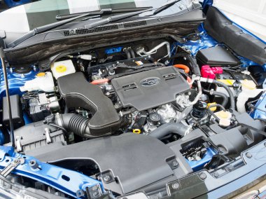 Hong Kong, Çin 1 Eylül 2025: Subaru Forester İçişleri 12025, Hong Kong