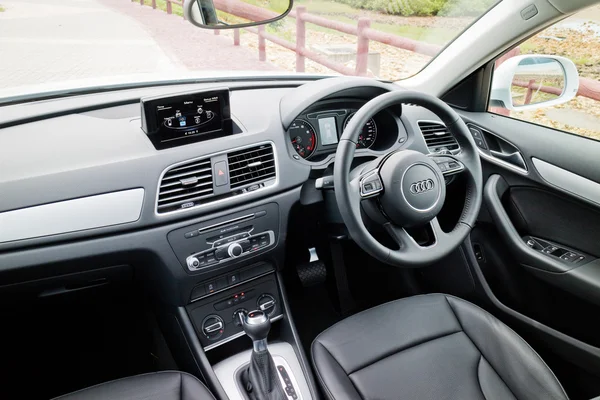 Audi q3 Facelift 2015 Innenraum — Stockfoto