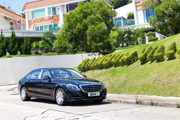 Maybach Mercedes S 500 2015 Test Drive día — Foto de Stock