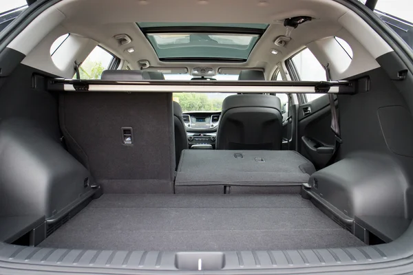 Hyundai Tucson ansiktslyftning 2015 Trunk — Stockfoto