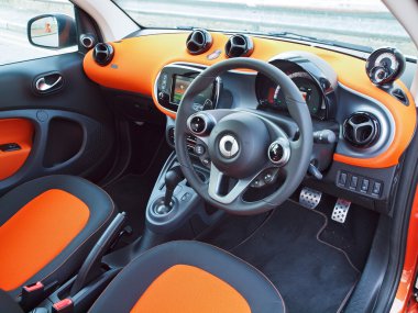 Tüm yeni Smart fortwo 2015 iç