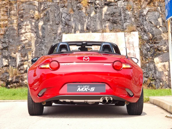 Mazda Mx-5 2015 Test Drive dag — Stockfoto