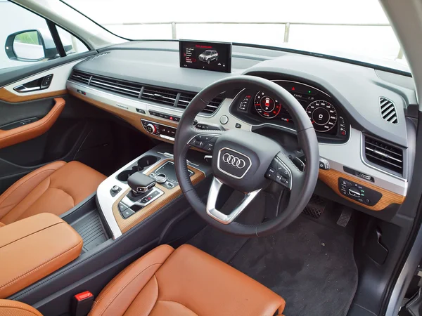 Audi Q7 2015 Interior — Foto de Stock