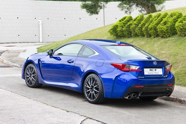 Lexus Rc F 2014 zkušební jízdu — Stock fotografie