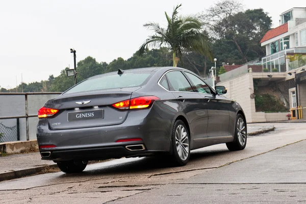 Hyundai Génesis 2015 Test Drive — Foto de Stock