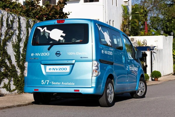 Nissan e-Nv200 2014 Test Drive — Foto de Stock