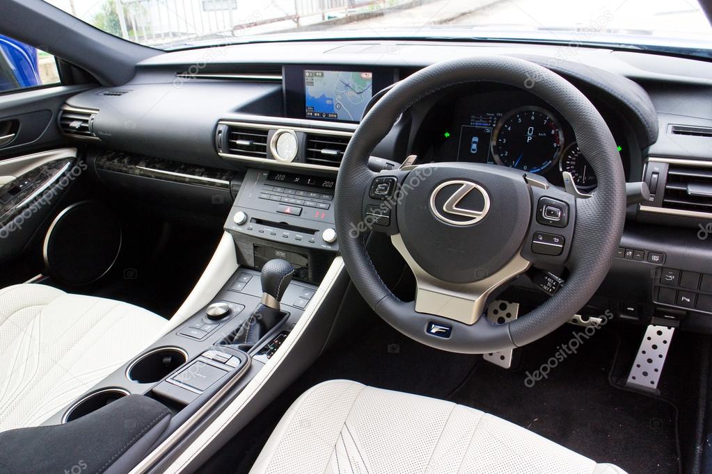 Lexus Rc F 2014 Interior Stock Editorial Photo