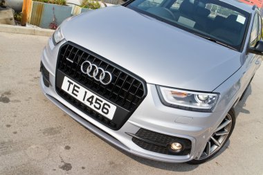 Audi Q3 siyah baskı 2015 Test sürüşü