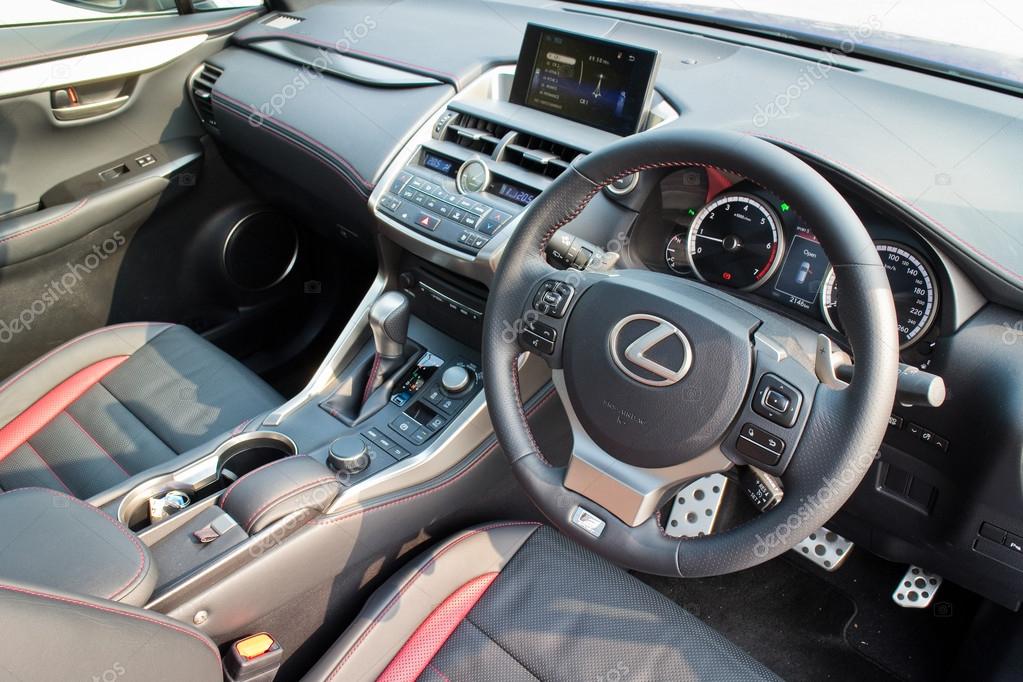 Lexus Nx 200t 2015 Innen Redaktionelles Stockfoto