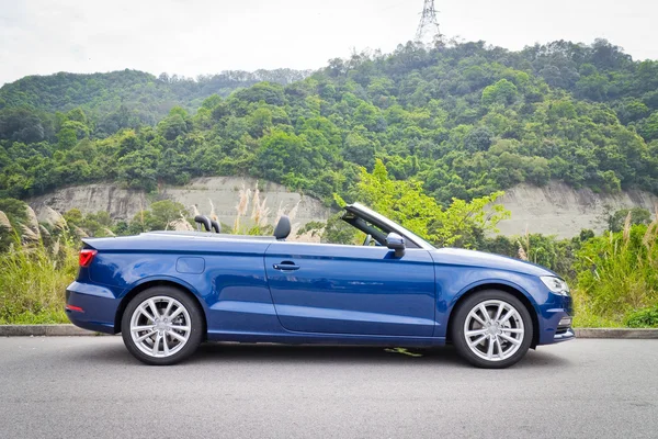 Audi A3 kabriolet 2015 Test Drive — Stock fotografie