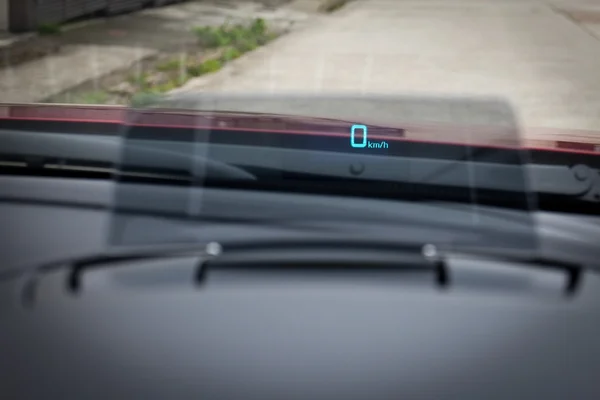 Mazda6 Skyactiv 2015 Headup Display — Fotografia de Stock