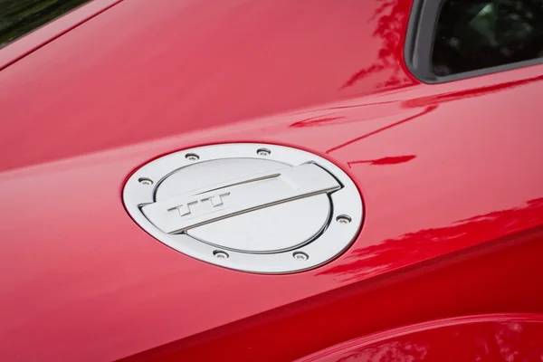 Audi Tt купе 2015 тест-драйв — стокове фото