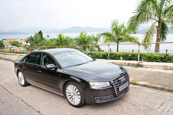 Audi A8L W12 2014 prueba de conducción — Foto de Stock