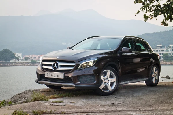 Mercedes-Benz Gla 4matic 2014 zkušební jízdu — Stock fotografie