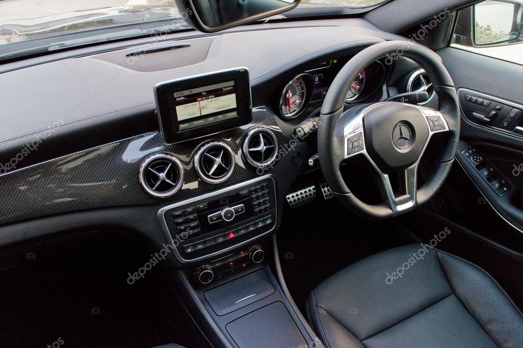 Mercedes Benz Gla 4matic 2014 Interior Stock Editorial