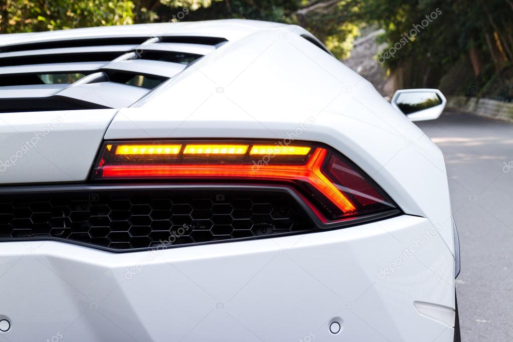 Lamborghini Huracan Lp610-4 2014 zadní světla - Stock ...