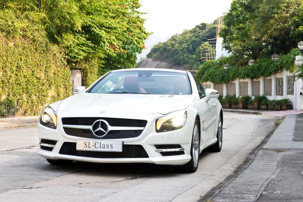 Mercedes-Benz Sl 400 2014 Test Drive — Foto de Stock