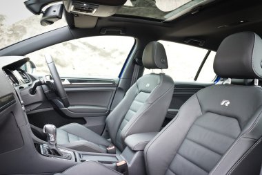 Volkswagen Golf R interior clipart