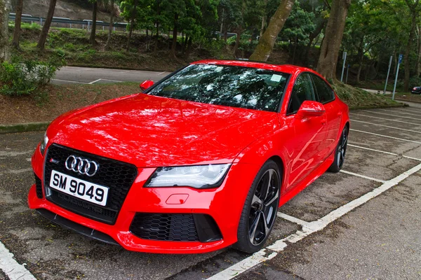 Seden Audi Rs7 Sportback 2014 — Stock fotografie