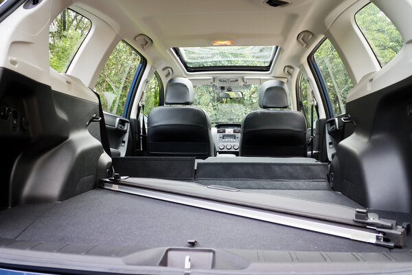 Subaru Forester 2014 Option Test Drive on May 12 2014 in Hong Kong.