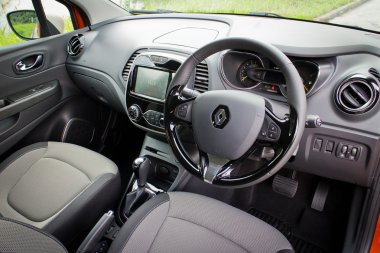 Hong Kong 21 Mayıs 2014 Renault Captur iç.