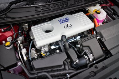 Lexus Ct200h F-Sport Test sürüşüne 20 Mayıs 2014 Hong Kong.