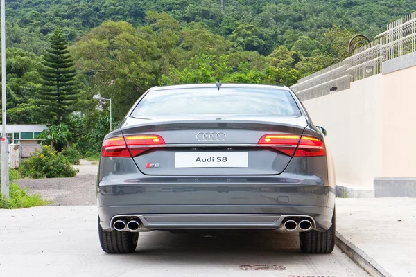 Audi S8 prueba de conducción en Hong Kong — Foto de Stock