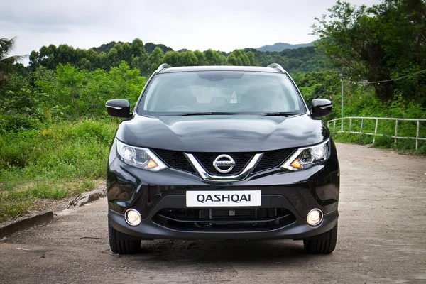 Nissan qashqai testfahrt in ong kong — Stockfoto