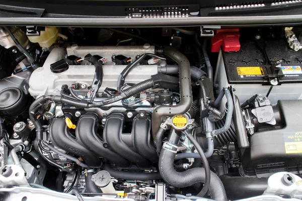 Toyota Ractis Japón Versión 2014 Motor — Foto de Stock