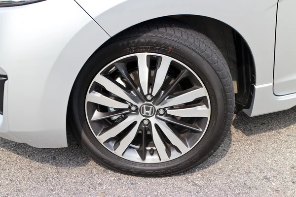 Honda Jazz Fit 2014 Wheel — Stock Photo, Image