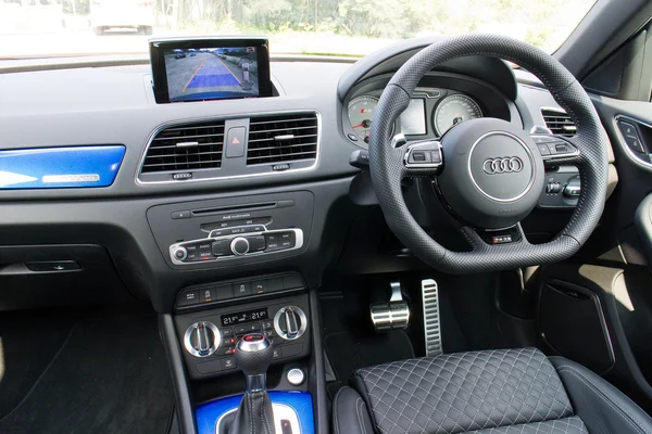 Audi Rs Q3 2014 interieur — Stockfoto