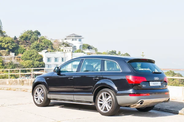 奥迪 Q7 3.0 t Quattro 2014 模型 — 图库照片