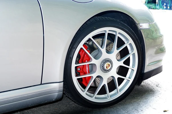 Porsche 911 wheel — Stock Photo, Image